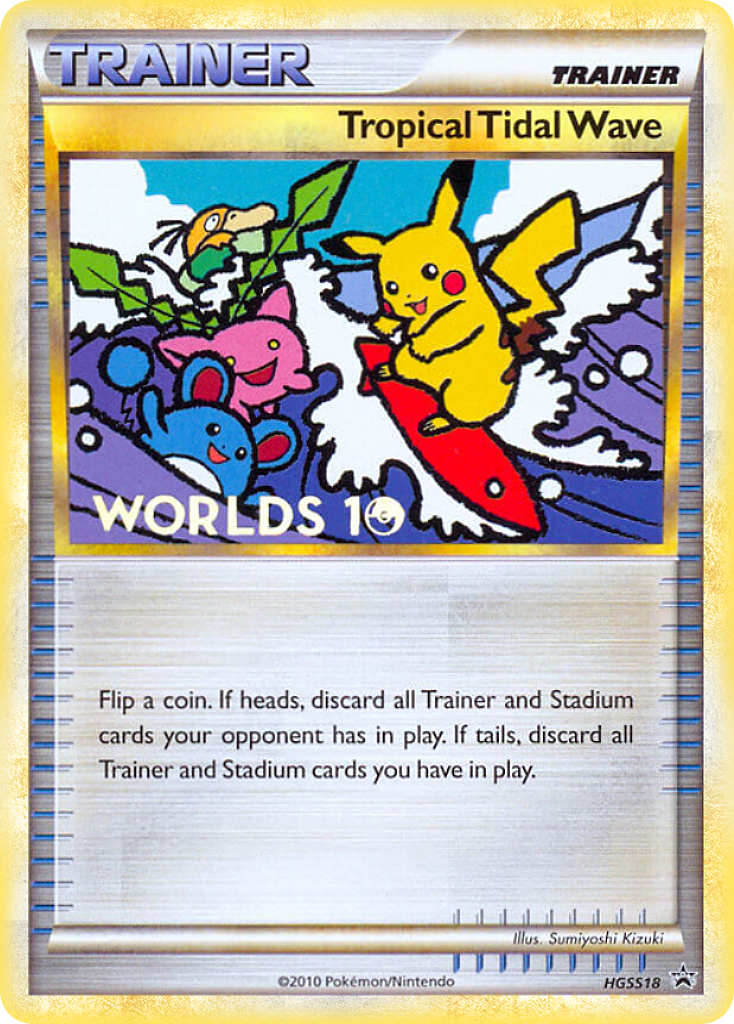 Tropical Tidal Wave (HGSS18) [HeartGold & SoulSilver: Black Star Promos] | Total Play