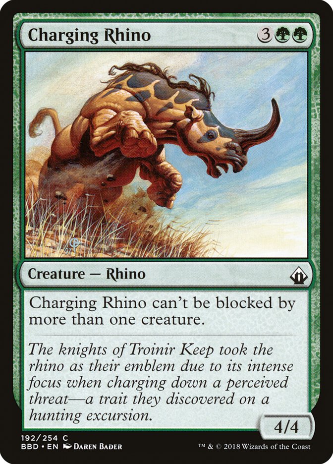 Charging Rhino [Battlebond] | Total Play