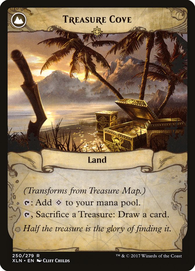 Treasure Map // Treasure Cove [Ixalan] | Total Play