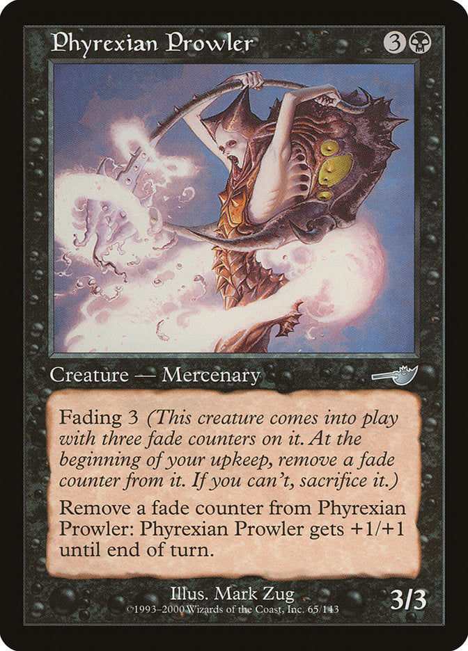 Phyrexian Prowler [Nemesis] | Total Play