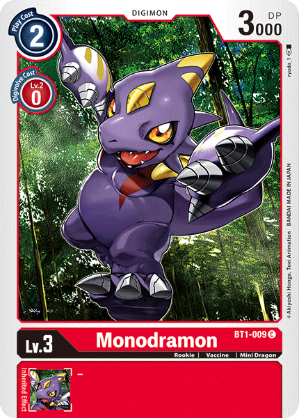 Monodramon [BT1-009] [Release Special Booster Ver.1.0] | Total Play