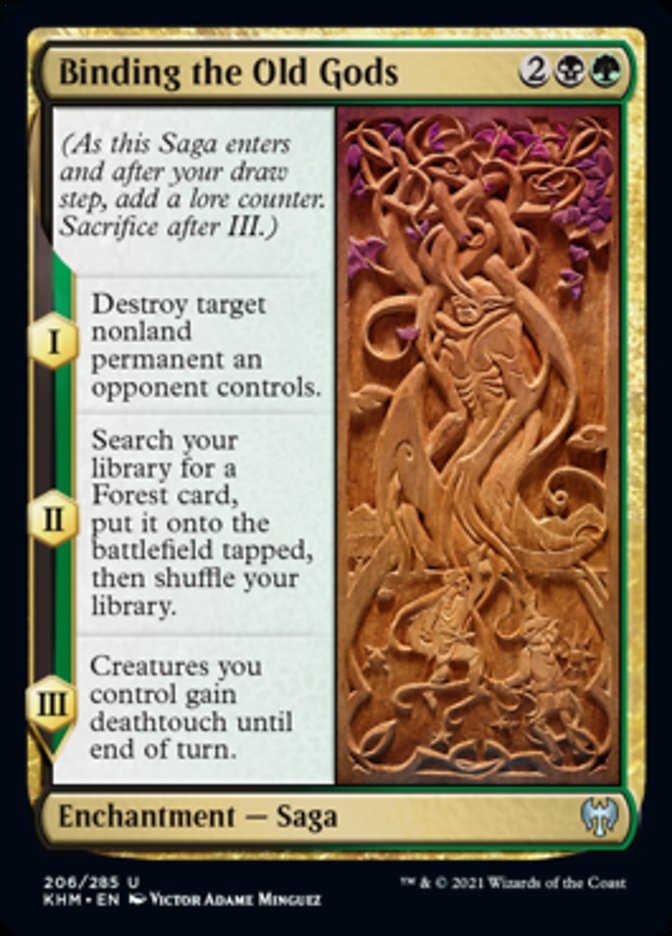 Binding the Old Gods [Kaldheim] | Total Play