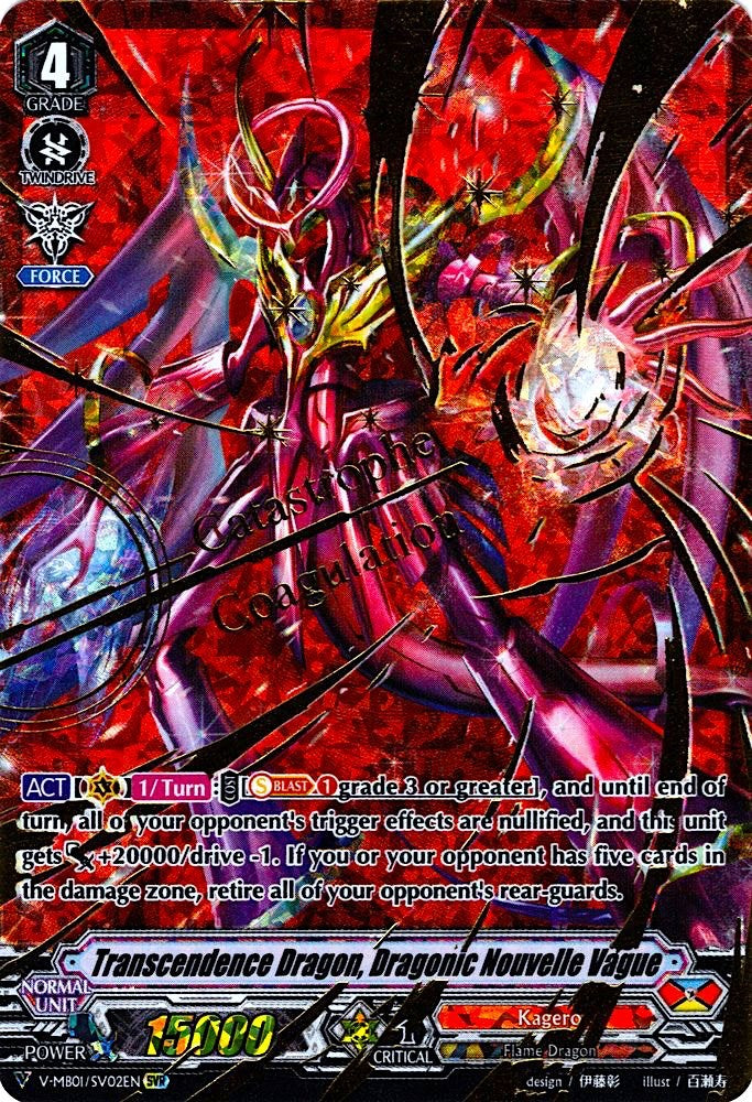 Transcendence Dragon, Dragonic Nouvelle Vague (V-MB01/SV02EN) [PSYqualia Strife] | Total Play