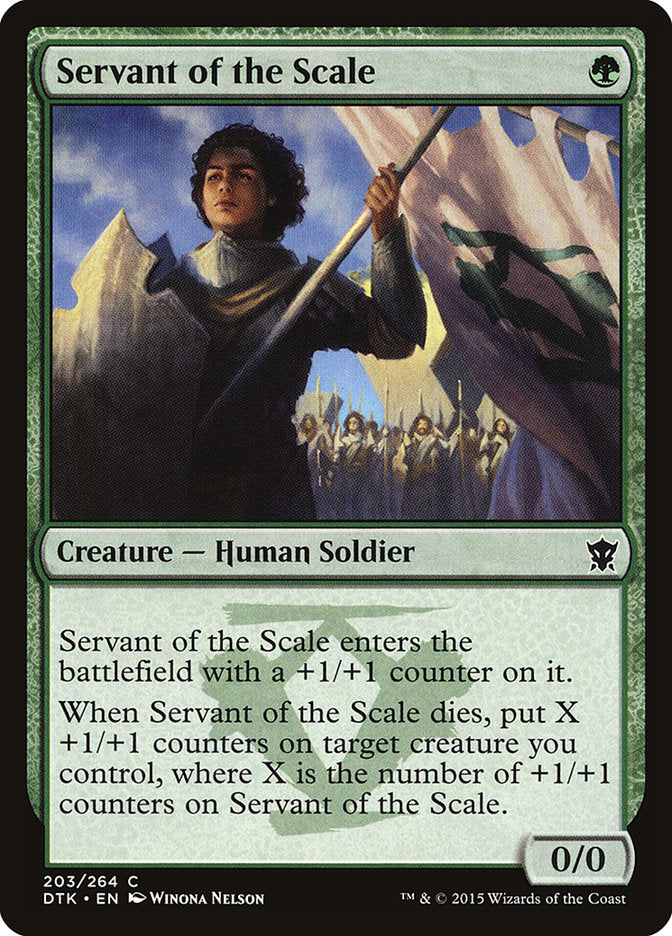 Servant of the Scale [Dragons of Tarkir] | Total Play