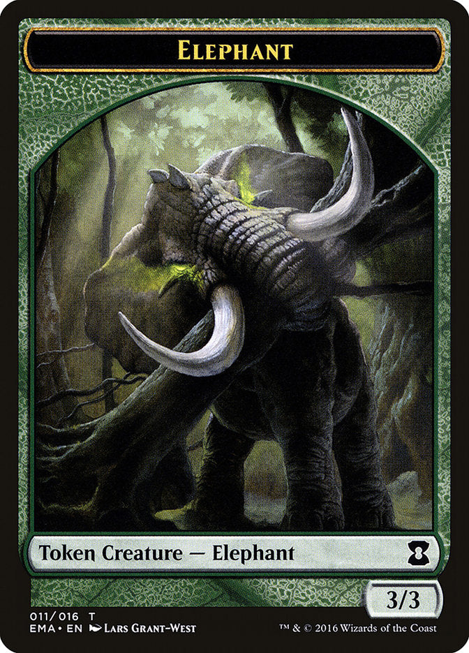 Elephant Token [Eternal Masters Tokens] | Total Play