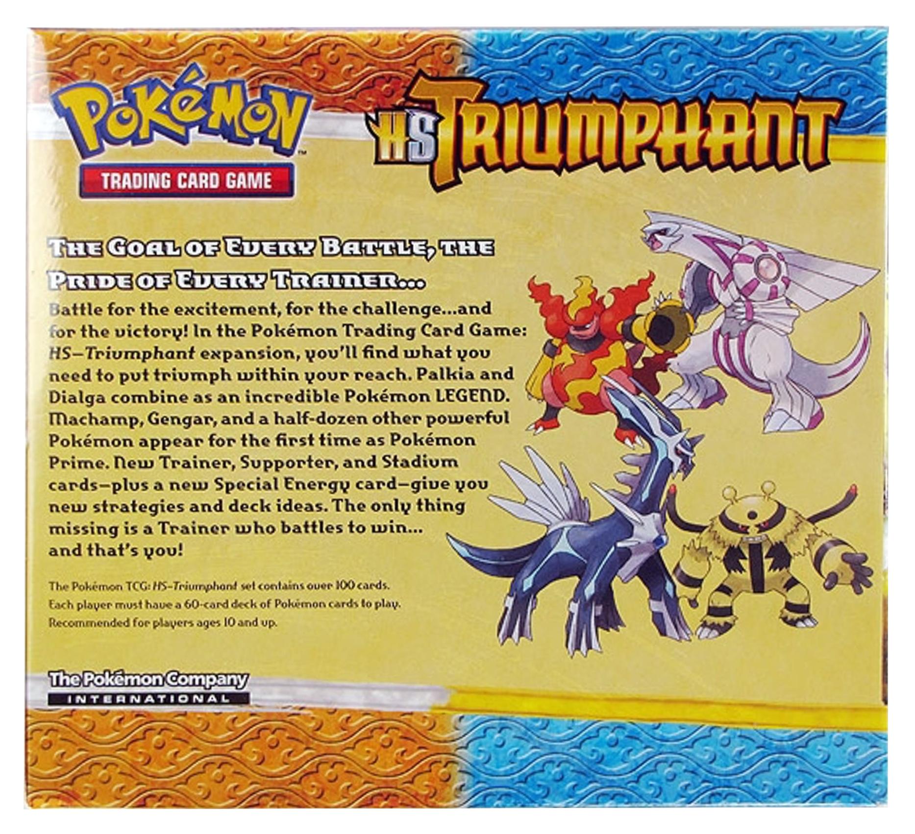 HeartGold & SoulSilver: Triumphant - Booster Box | Total Play