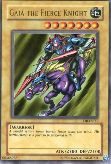 Gaia The Fierce Knight [LOB-EN006] Ultra Rare | Total Play
