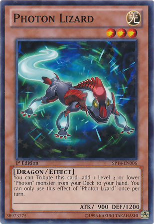 Photon Lizard [SP14-EN006] Starfoil Rare | Total Play