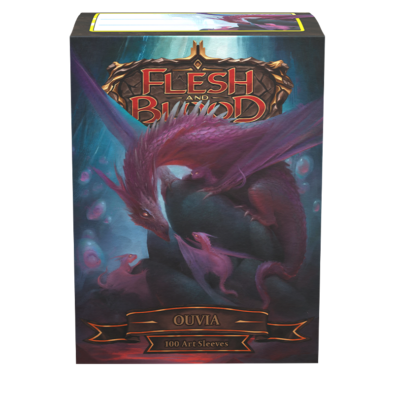 Dragon Shield: Standard 100ct Art Sleeves - Flesh and Blood (Ouvia) | Total Play