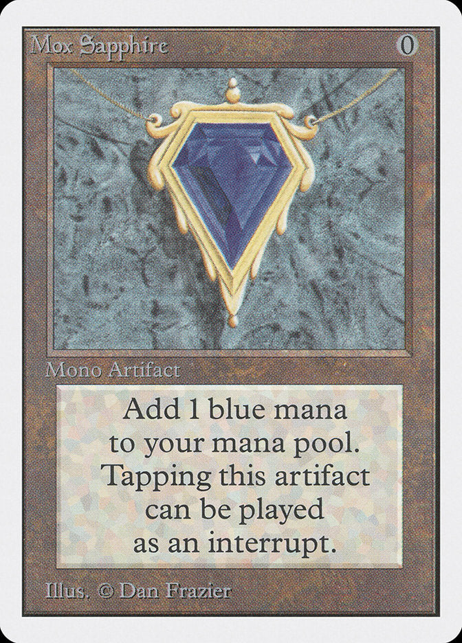 Mox Sapphire [Unlimited Edition] | Total Play