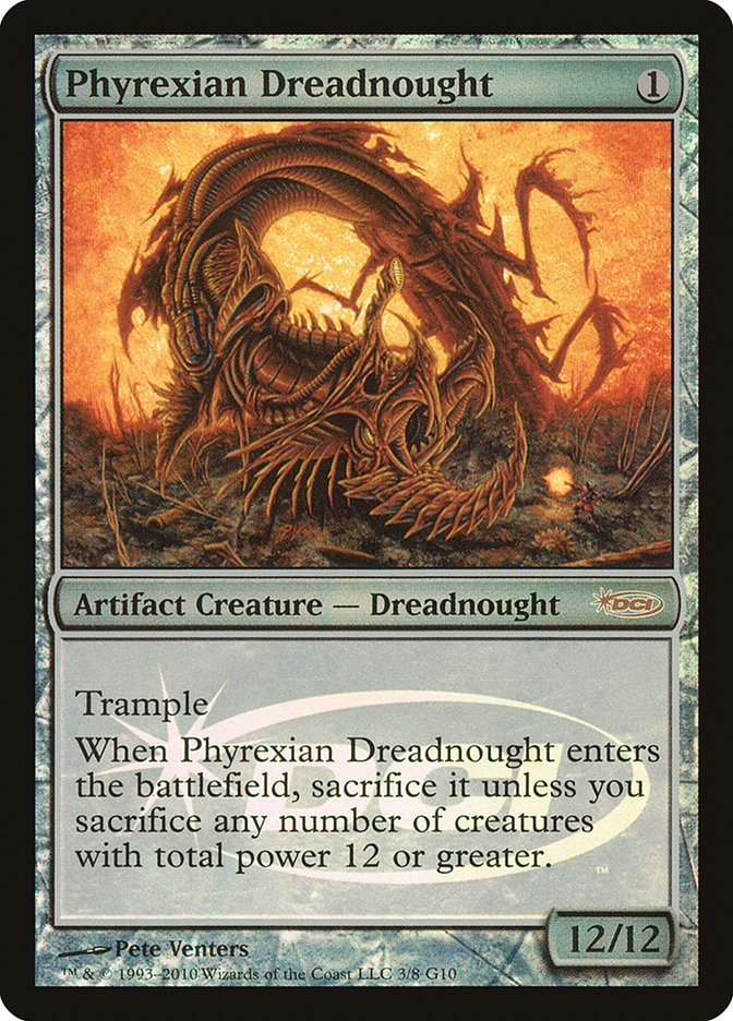 Phyrexian Dreadnought [Judge Gift Cards 2010] | Total Play