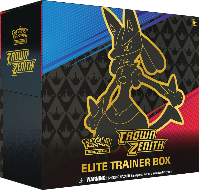 POKEMON SWSH12.5 CROWN ZENITH ELITE TRAINER BOX | Total Play