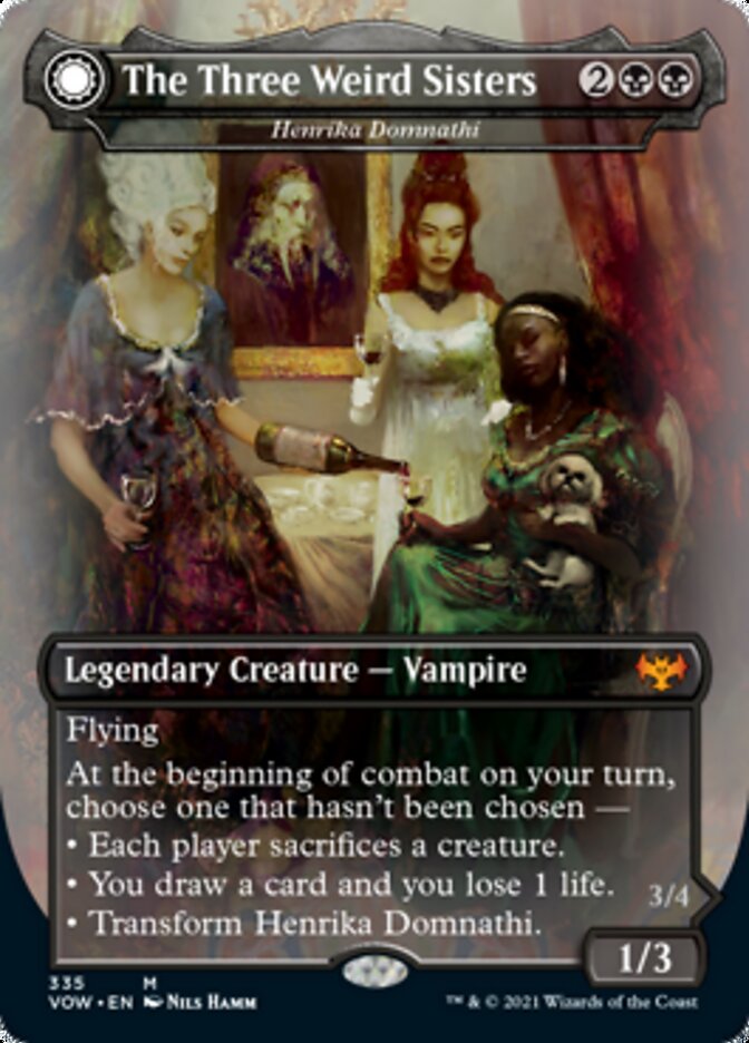 Henrika Domnathi // Henrika, Infernal Seer - The Three Weird Sisters // Fiends of Darkest Night [Innistrad: Crimson Vow] | Total Play