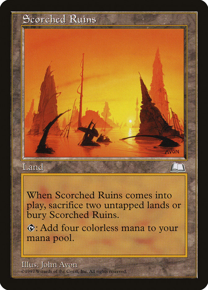 Scorched Ruins [Weatherlight] | Total Play