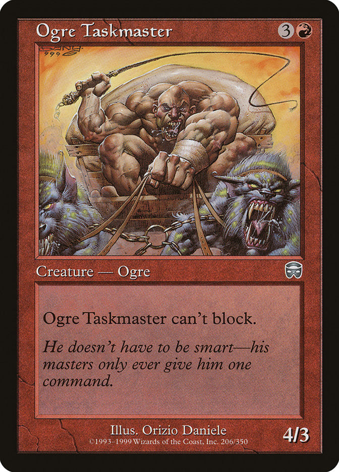 Ogre Taskmaster [Mercadian Masques] | Total Play