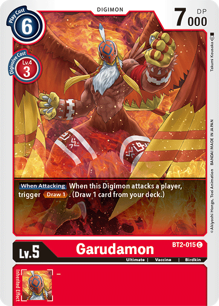 Garudamon [BT2-015] [Release Special Booster Ver.1.5] | Total Play