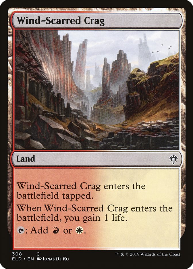 Wind-Scarred Crag [Throne of Eldraine] | Total Play
