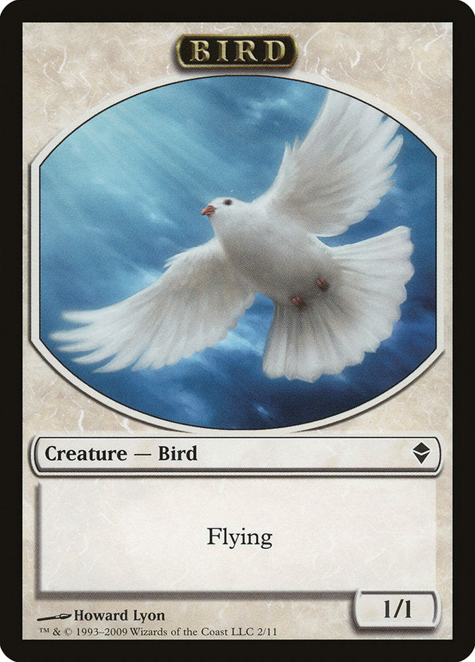 Bird Token [Zendikar Tokens] | Total Play