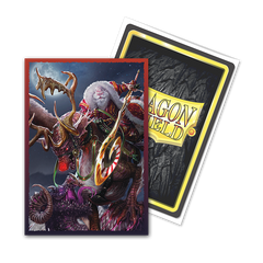 Dragon Shield: Japanese Size 60ct Brushed Art Sleeves - Christmas (2022) | Total Play