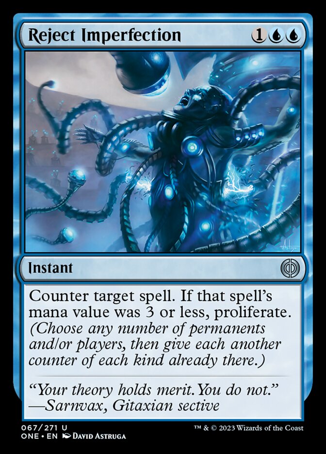 Reject Imperfection [Phyrexia: All Will Be One] | Total Play