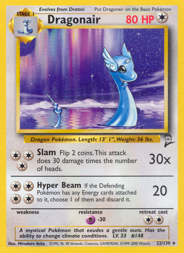 Dragonair (22/130) [Base Set 2] | Total Play