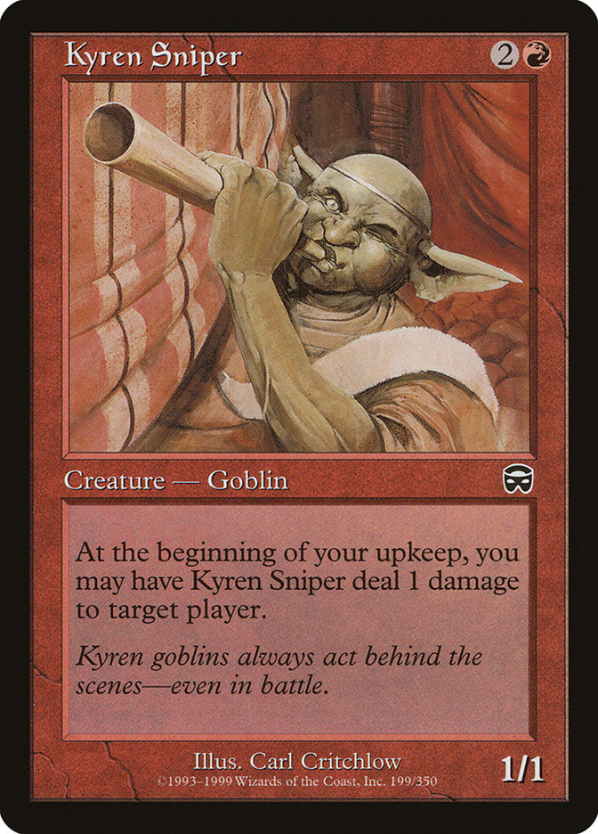 Kyren Sniper [Mercadian Masques] | Total Play