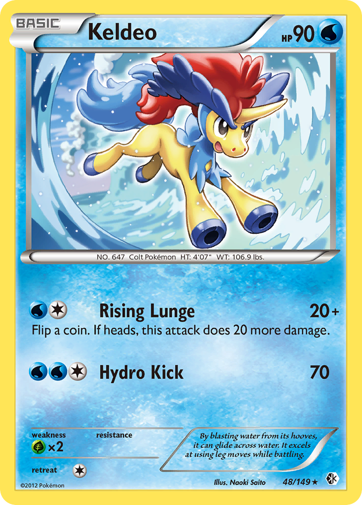 Keldeo (48/149) [Black & White: Boundaries Crossed] | Total Play