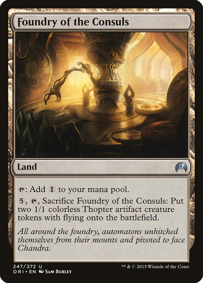 Foundry of the Consuls [Magic Origins] | Total Play