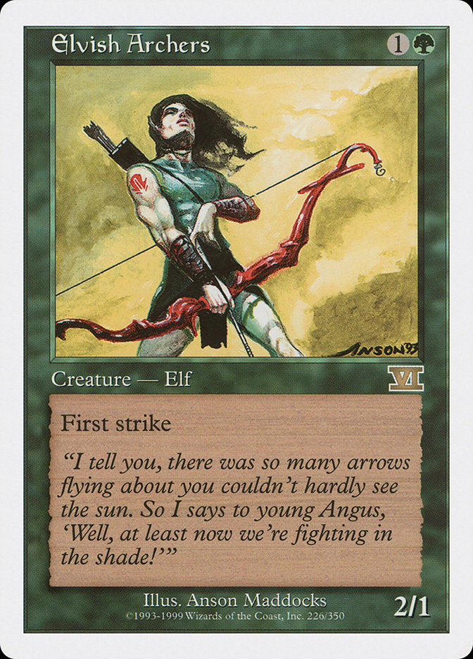 Elvish Archers [Classic Sixth Edition] | Total Play