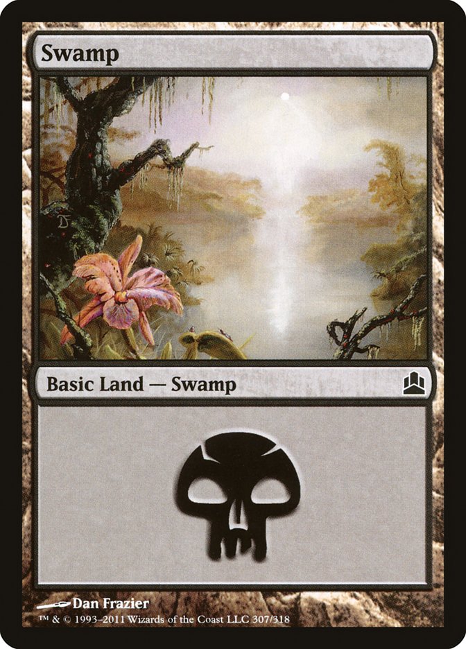 Swamp (307) [Commander 2011] | Total Play