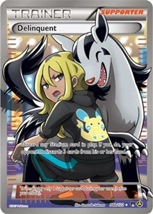Delinquent (98b/122) (Full Art) (Alternate Art Promo) [XY: BREAKpoint] | Total Play