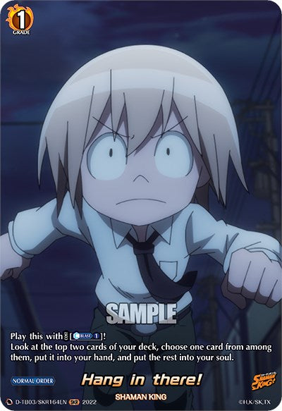 Hang in there! (D-TB03/SKR164EN) [Shaman King] | Total Play