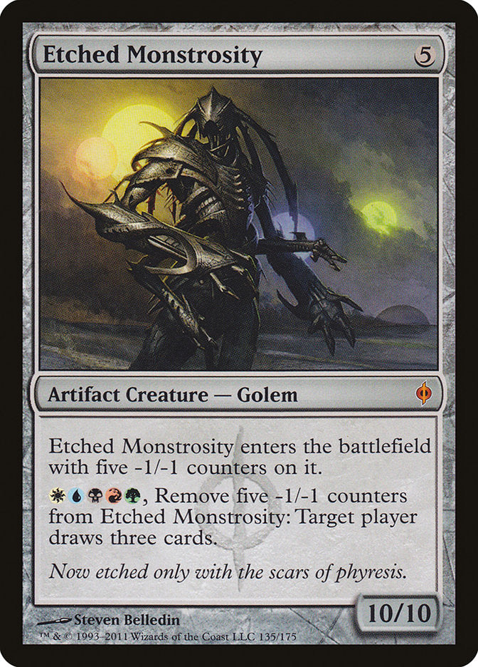 Etched Monstrosity [New Phyrexia] | Total Play