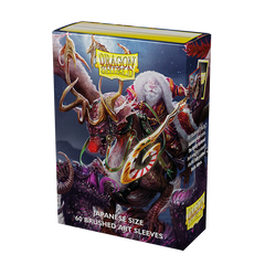 Dragon Shield: Japanese Size 60ct Brushed Art Sleeves - Christmas (2022) | Total Play