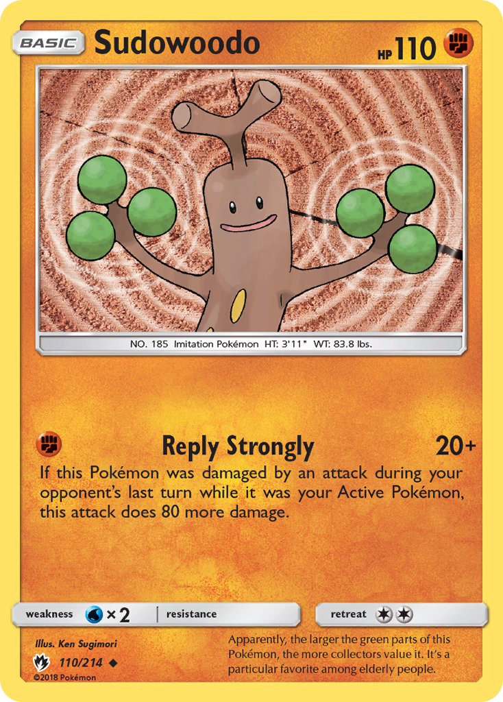 Sudowoodo (110/214) [Sun & Moon: Lost Thunder] | Total Play