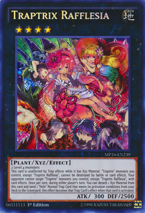 Traptrix Rafflesia [MP16-EN239] Secret Rare | Total Play