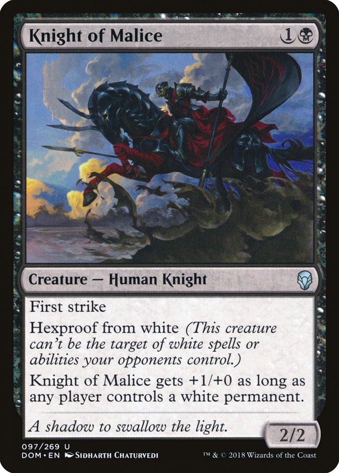 Knight of Malice [Dominaria] | Total Play