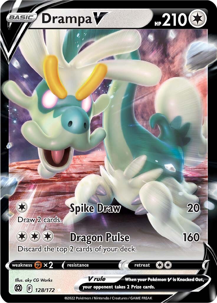 Drampa V (128/172) [Sword & Shield: Brilliant Stars] | Total Play