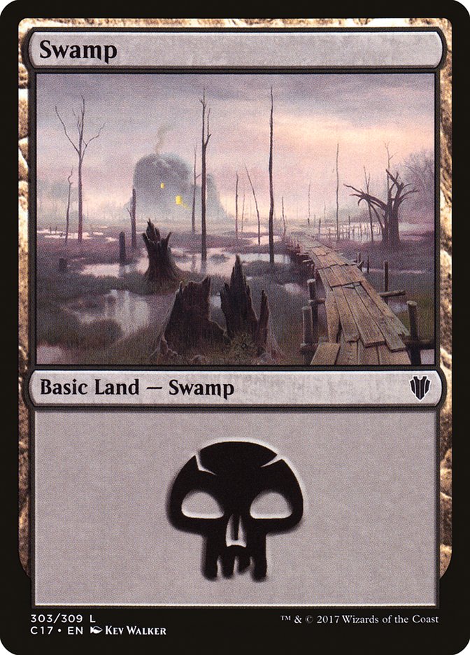 Swamp (303) [Commander 2017] | Total Play