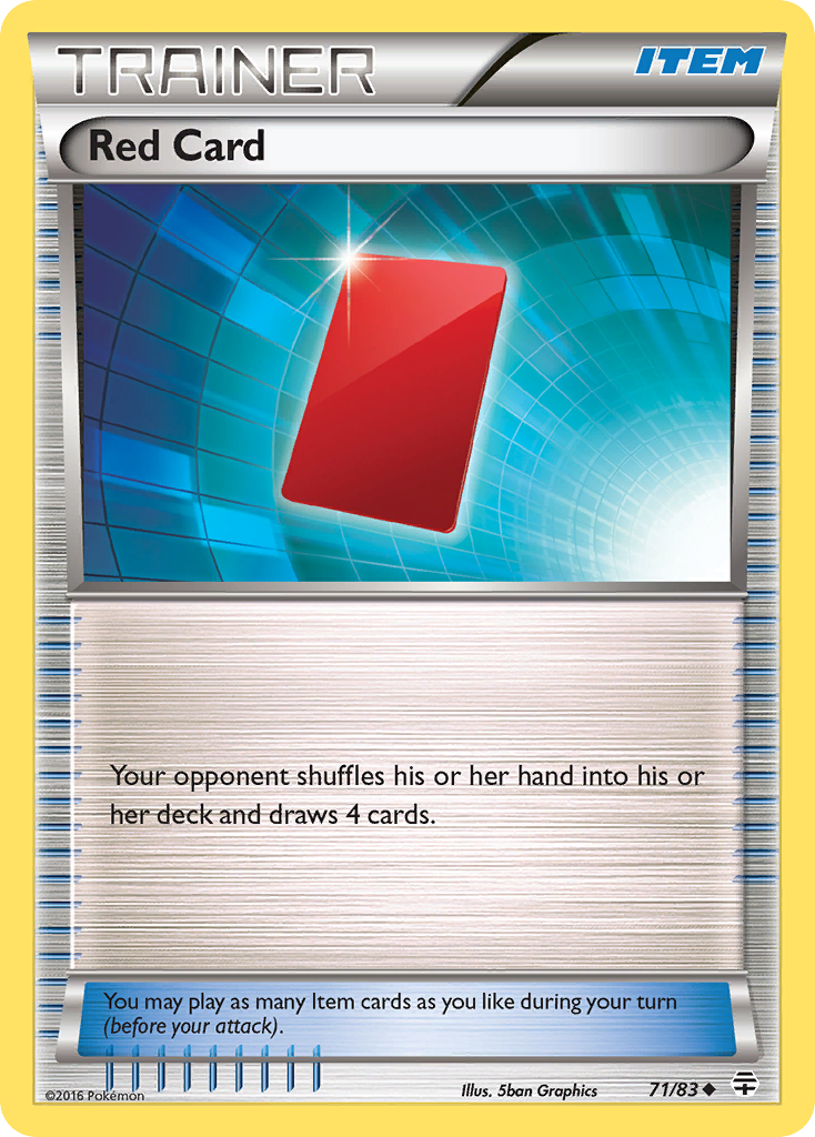 Red Card (71/83) [XY: Generations] | Total Play