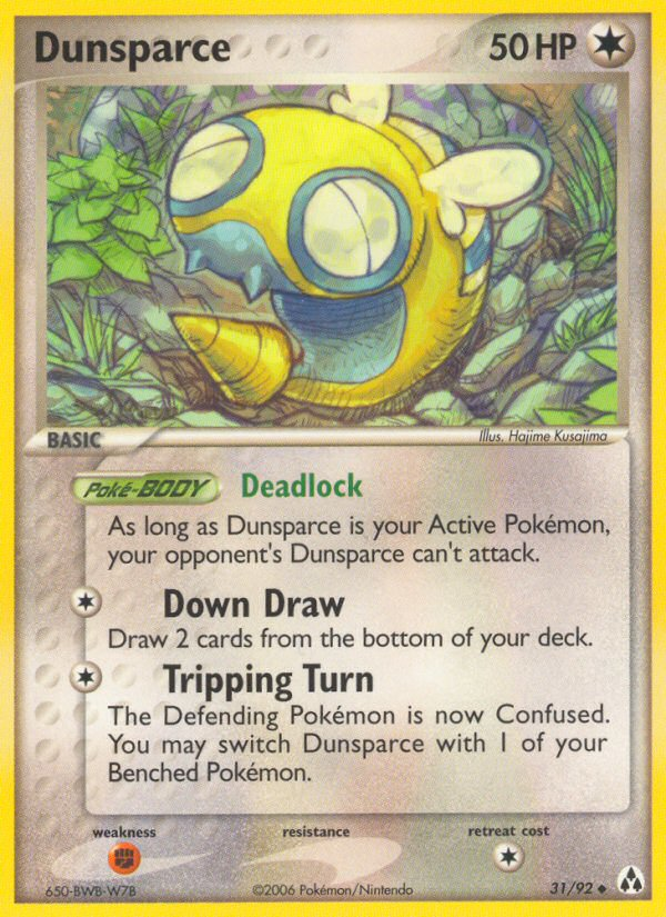 Dunsparce (31/92) [EX: Legend Maker] | Total Play