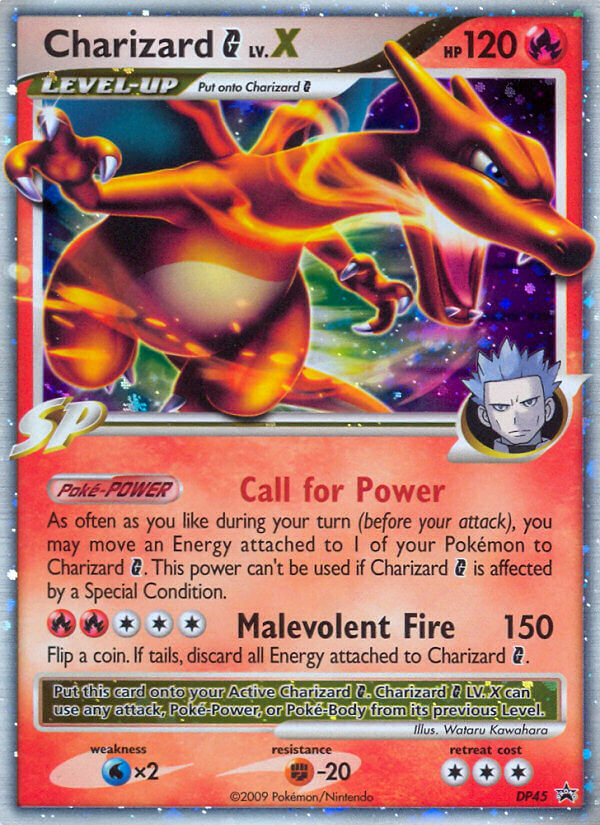 Charizard G LV.X (DP45) [Diamond & Pearl: Black Star Promos] | Total Play