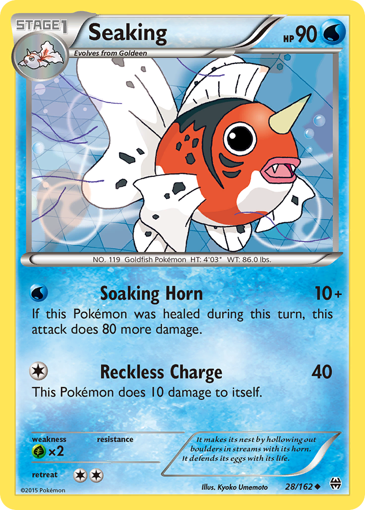 Seaking (28/162) [XY: BREAKthrough] | Total Play