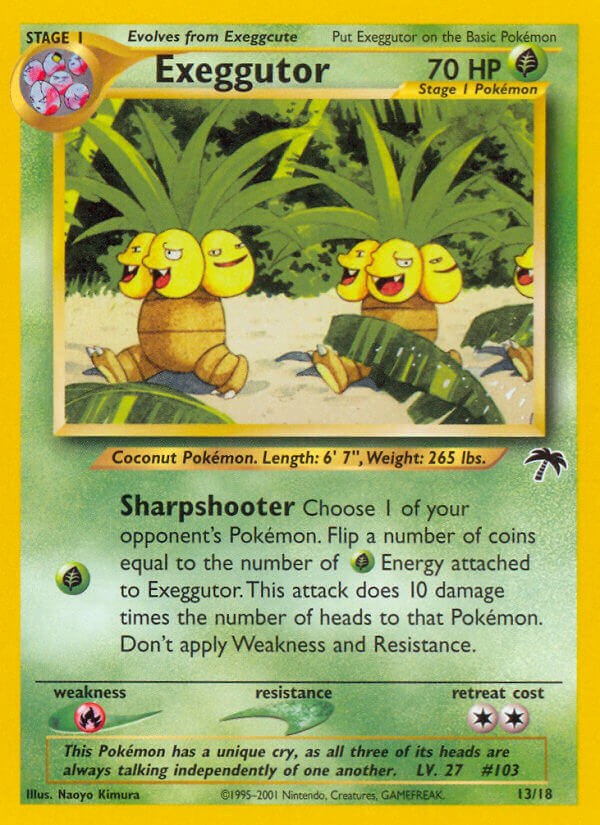 Exeggutor (13/18) [Southern Islands] | Total Play