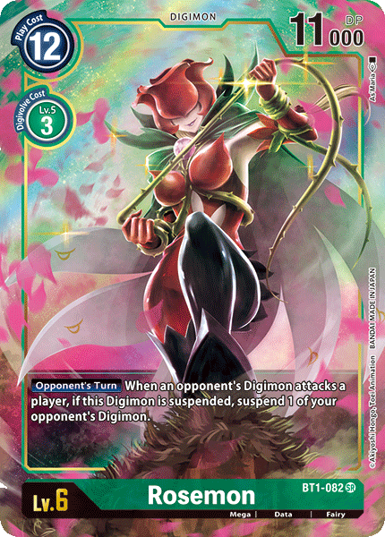 Rosemon [BT1-082] (Alternate Art) [Release Special Booster Ver.1.0] | Total Play