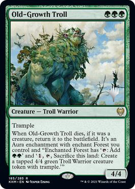 Old-Growth Troll (Promo Pack) [Kaldheim Promos] | Total Play