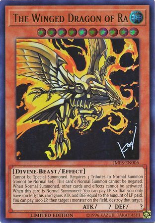 The Winged Dragon of Ra [JMPS-EN006] Ultra Rare | Total Play