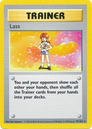 Lass (75/102) [Base Set Shadowless Unlimited] | Total Play