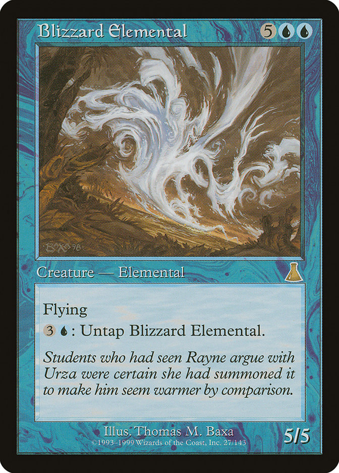 Blizzard Elemental [Urza's Destiny] | Total Play