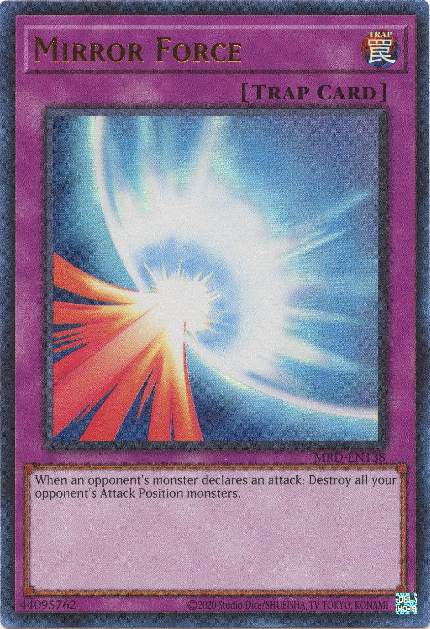 Mirror Force (25th Anniversary) [MRD-EN138] Ultra Rare | Total Play